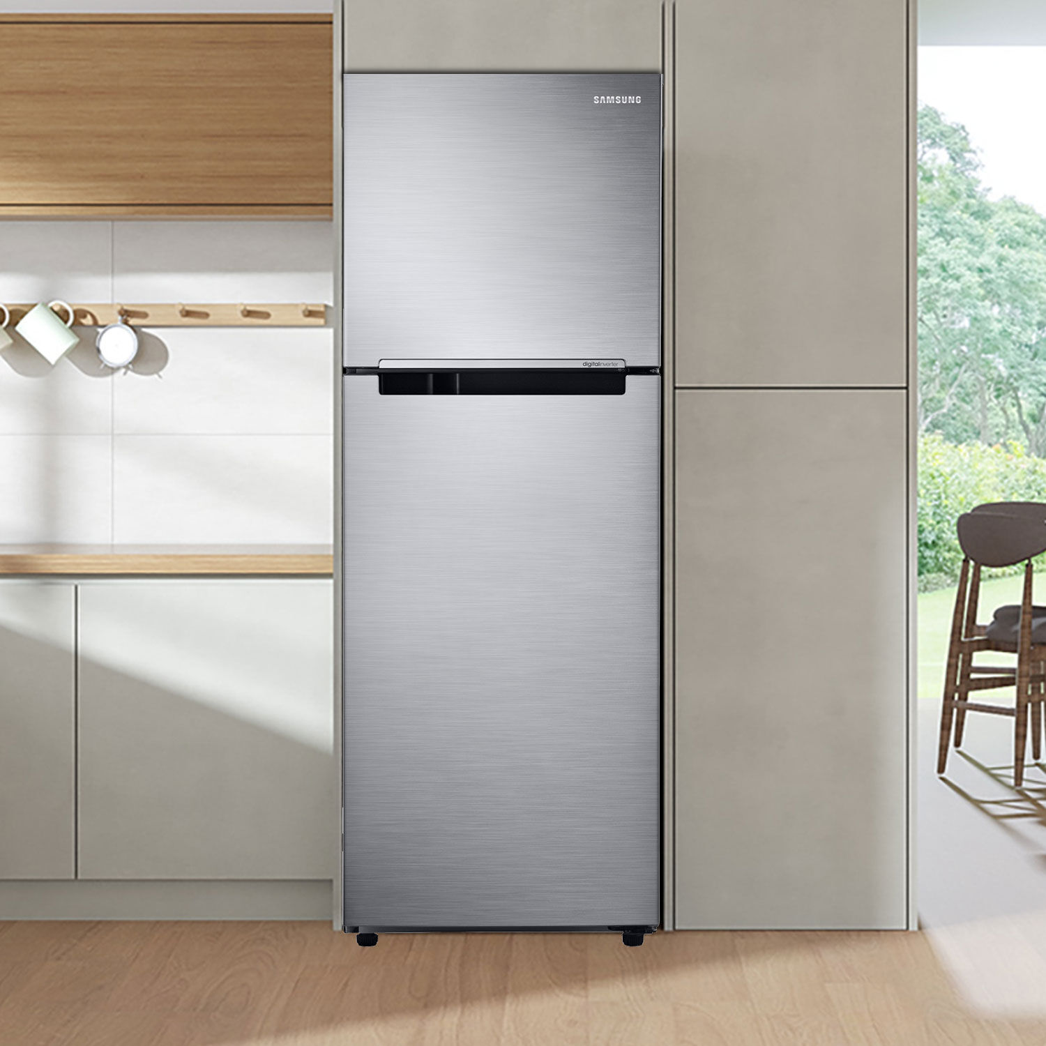 Refrigerador Top Freezer Samsung RT22FARADS8/ZS / No Frost / 236 Litros / F image number 4.0