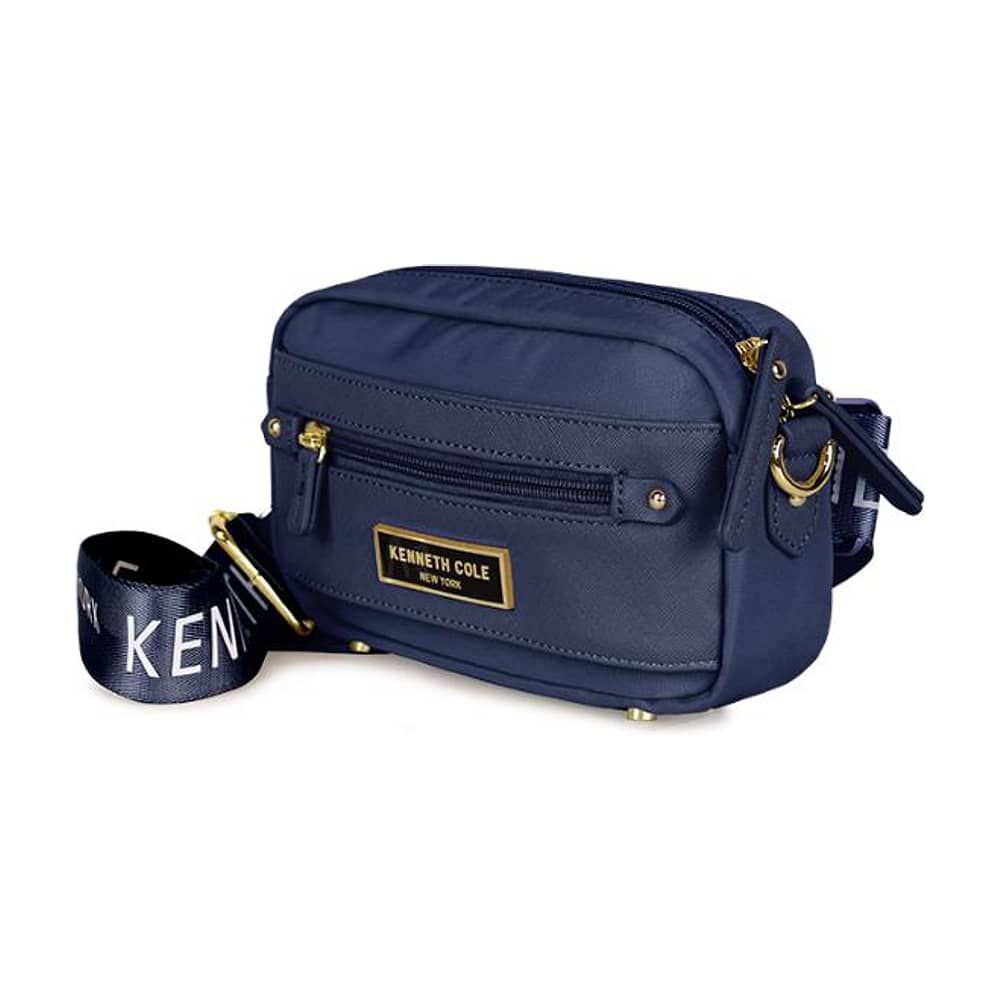Bandolera Y Ri&ntilde;onera Promise Azul Kenneth Cole image number 4.0