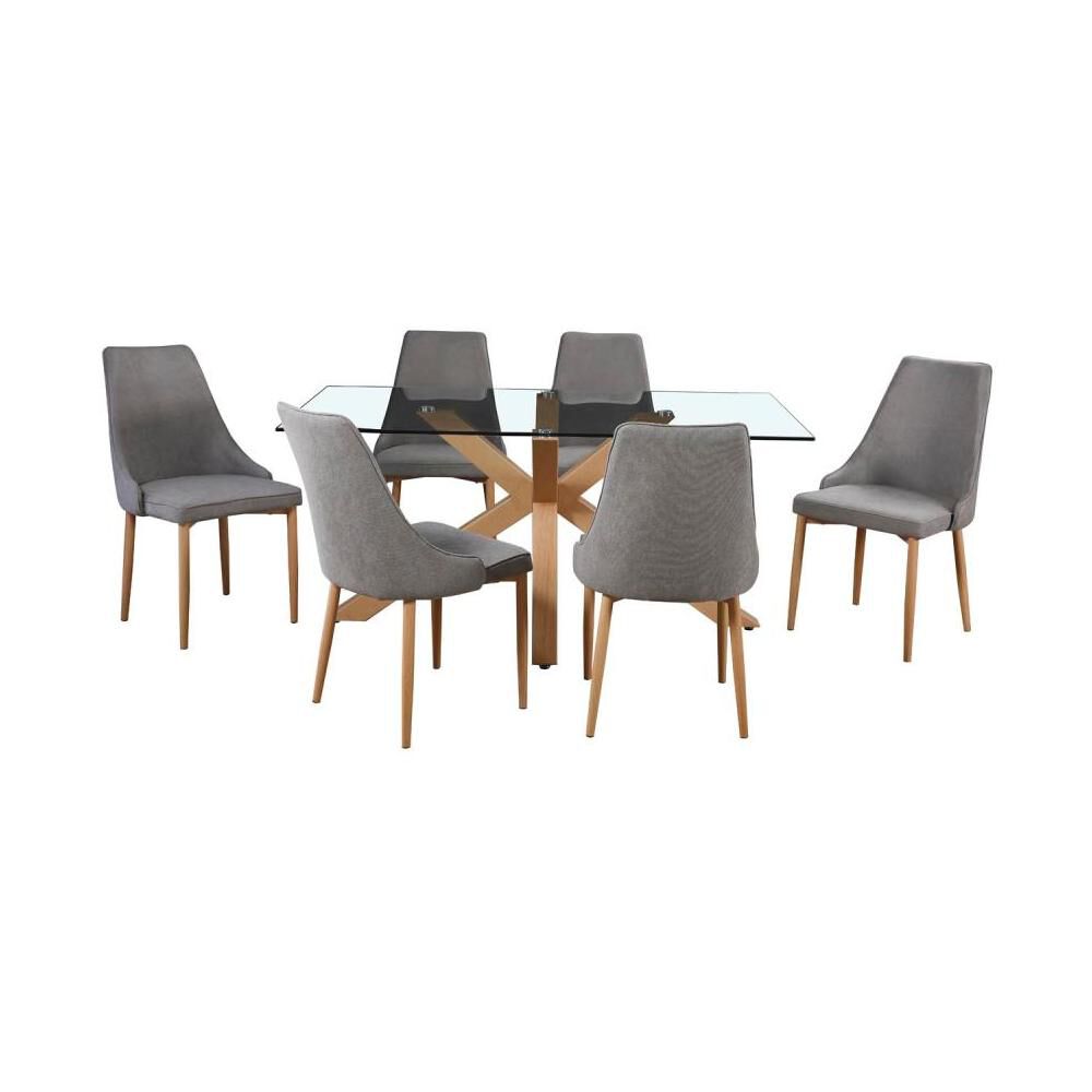 Juego De Comedor Furnitech Zurich / 6 Sillas image number 0.0