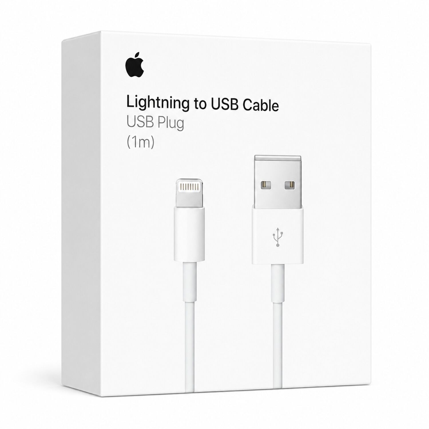 Cable De Datos Apple Lightning A Usb 1m Original Muqw3am image number 0.0