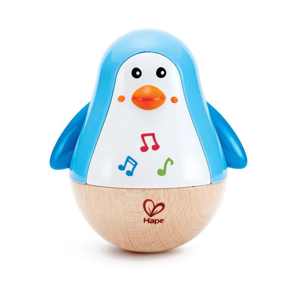 Pinguino Musical Wobbler Hape image number 0.0