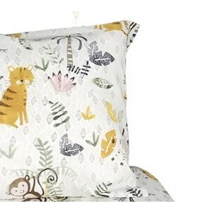 Sabanas De 1.5 Plaza Infantil De 144 Hilos. Dise&ntilde;o Jungla