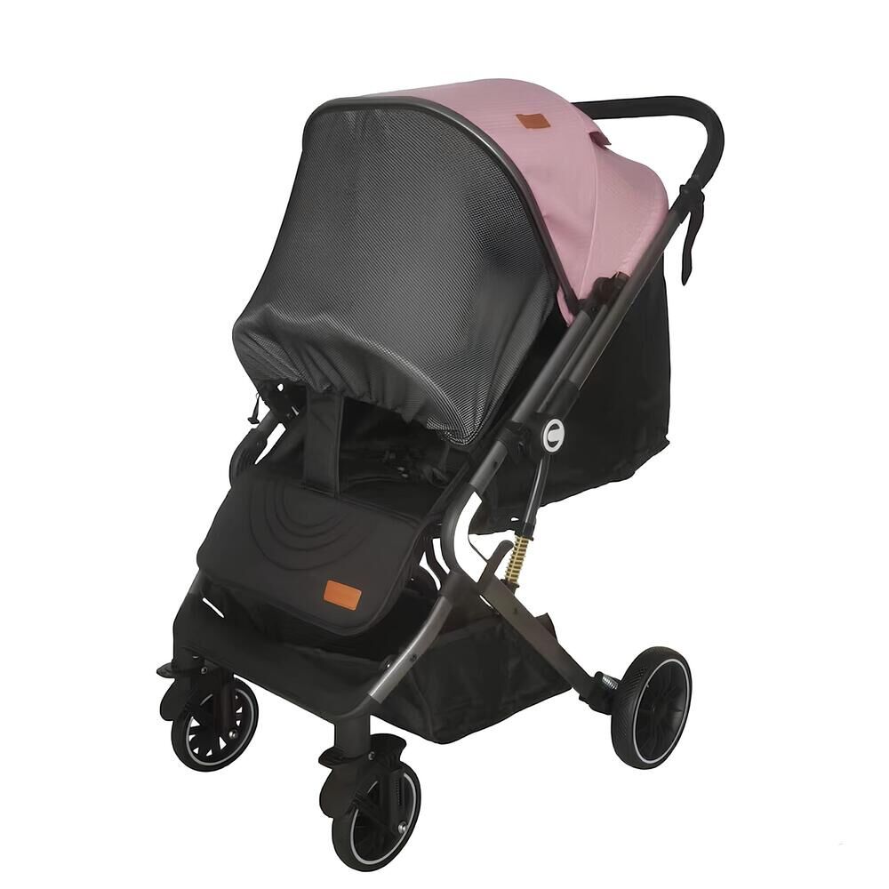 Coche De Paseo Reversible Premium Lubabycas Rosado image number 1.0