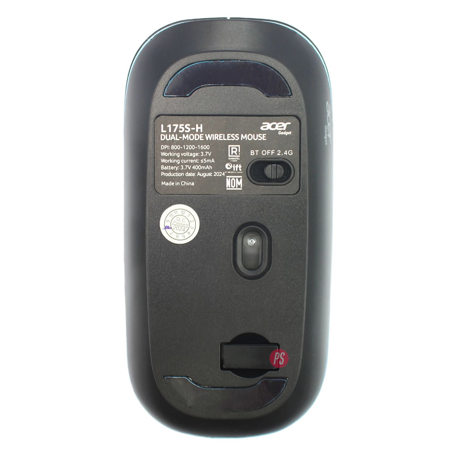 Mouse &Oacute;ptico Conexi&oacute;n Usb Y Bluetooth Colores Acerl175 - Ps image number 1.0