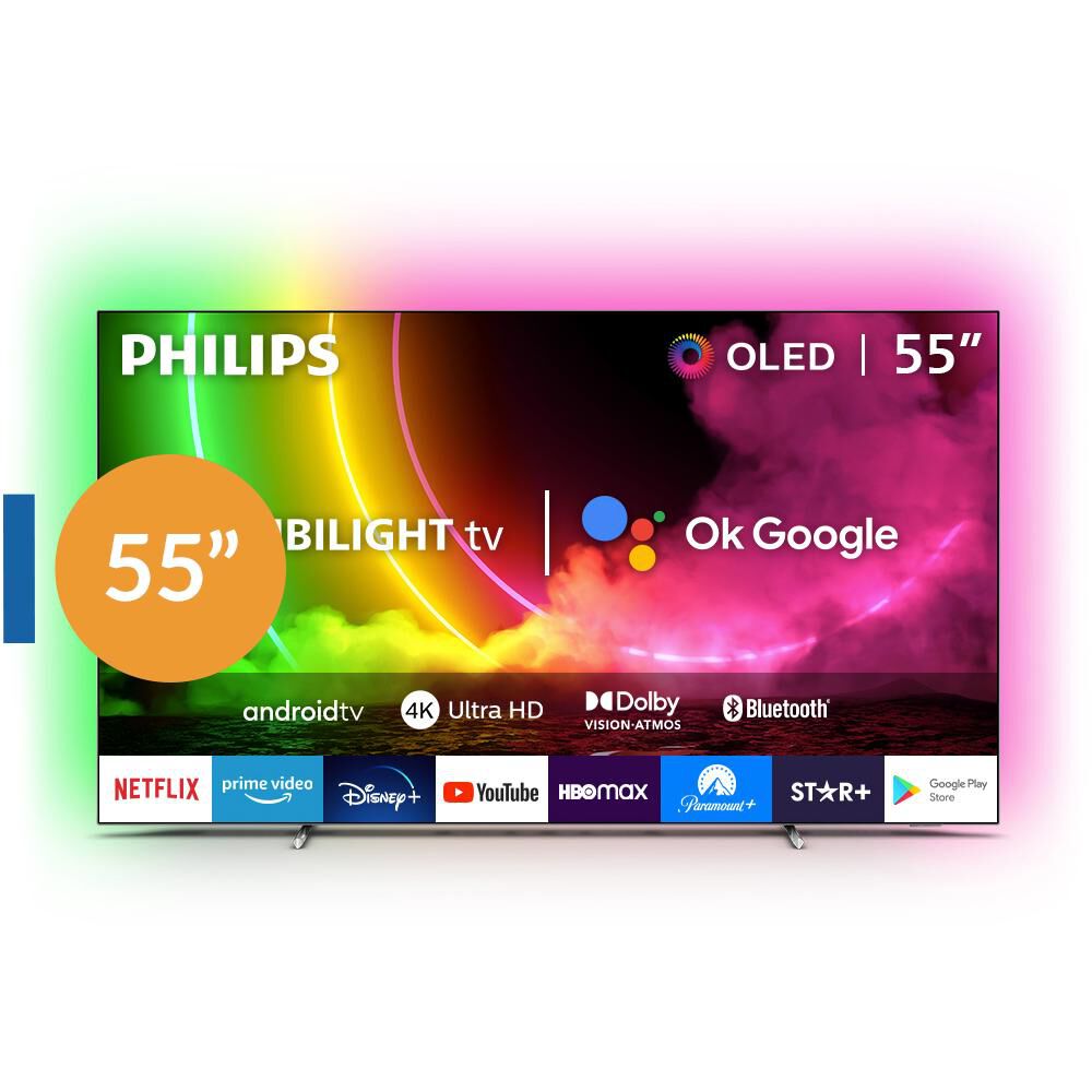 Oled 55" Philips 55OLED706 / Ultra HD 4K / Smart TV image number 0.0