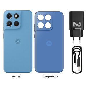 Smartphone Motorola Moto G17 / 128 GB / Celeste / Liberado