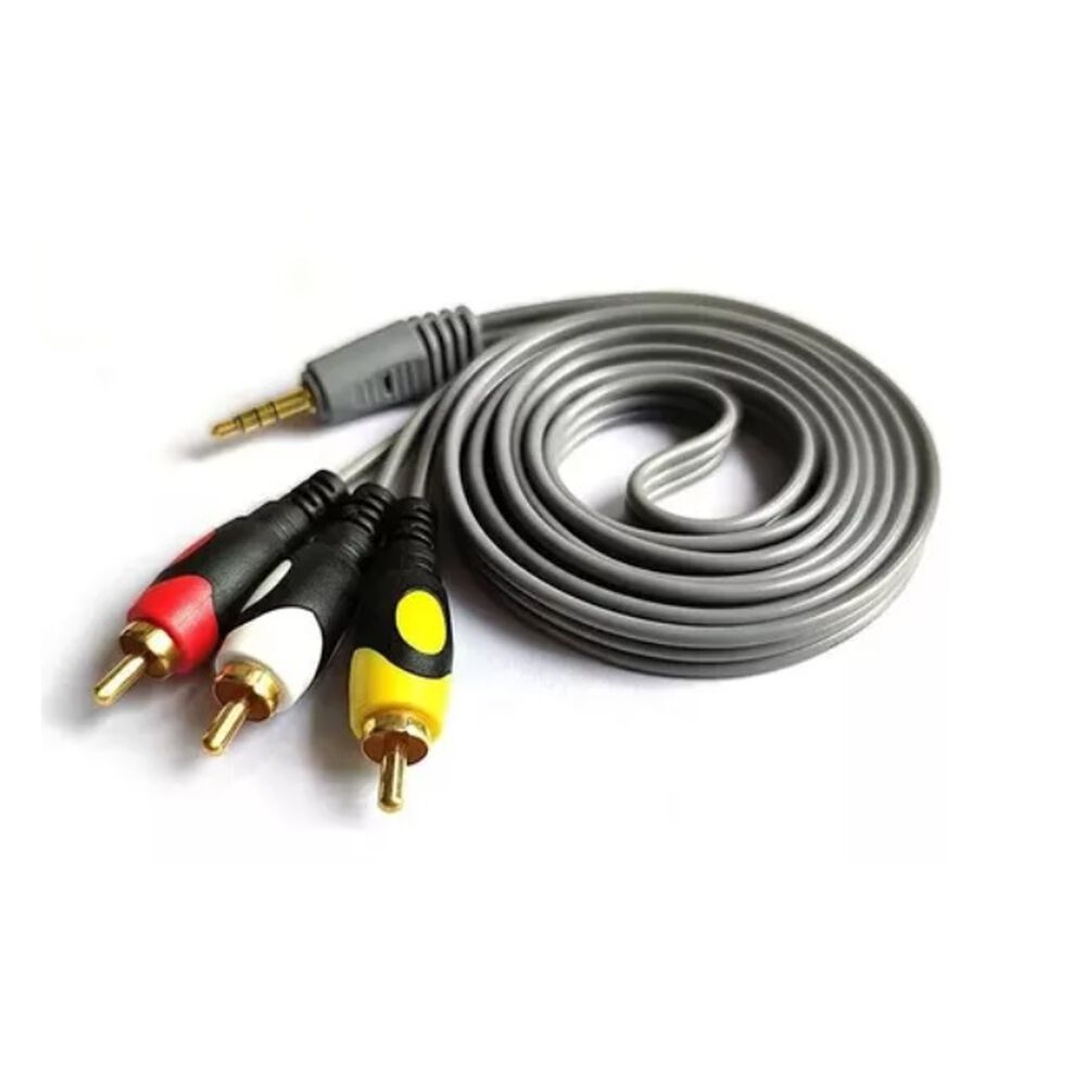 Cable Auxiliar Rca 3x1 Calidad Lbn Longitud 1.5m image number 1.0