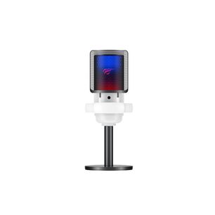 Micr&oacute;fono Streaming Rgb Gk50w Blanco Havit