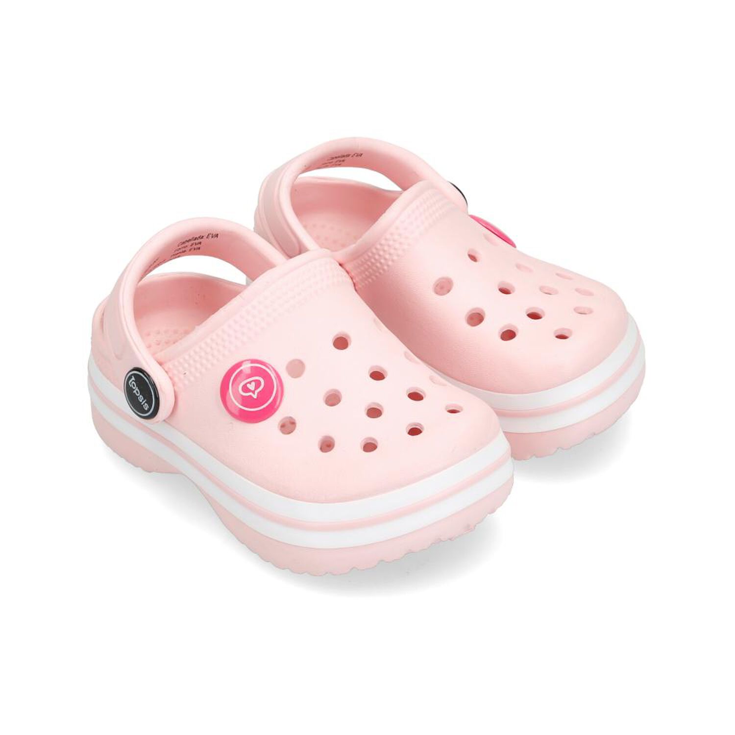 Sandalia Infantil Topsis Pink image number 1.0