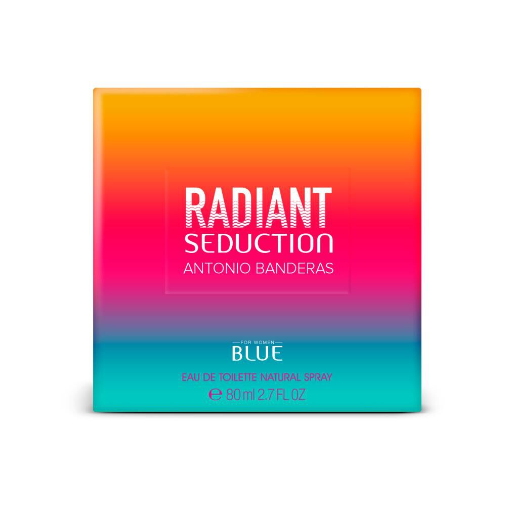Perfume mujer Blue Radiant Seduction Woman Antonio Bandera / 80 Ml / Edt image number 2.0