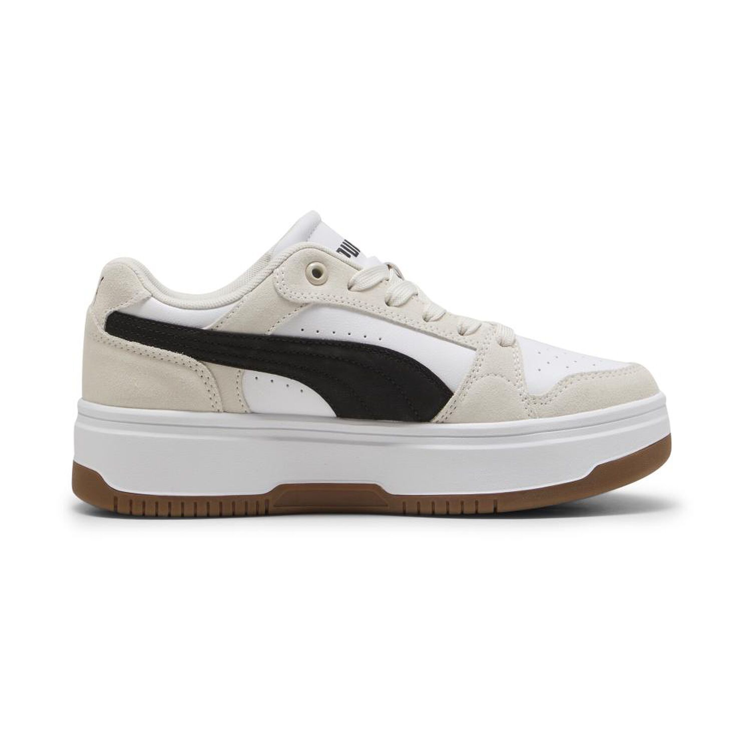 Zapatilla Urbana Mujer Puma Rebound Beige image number 5.0