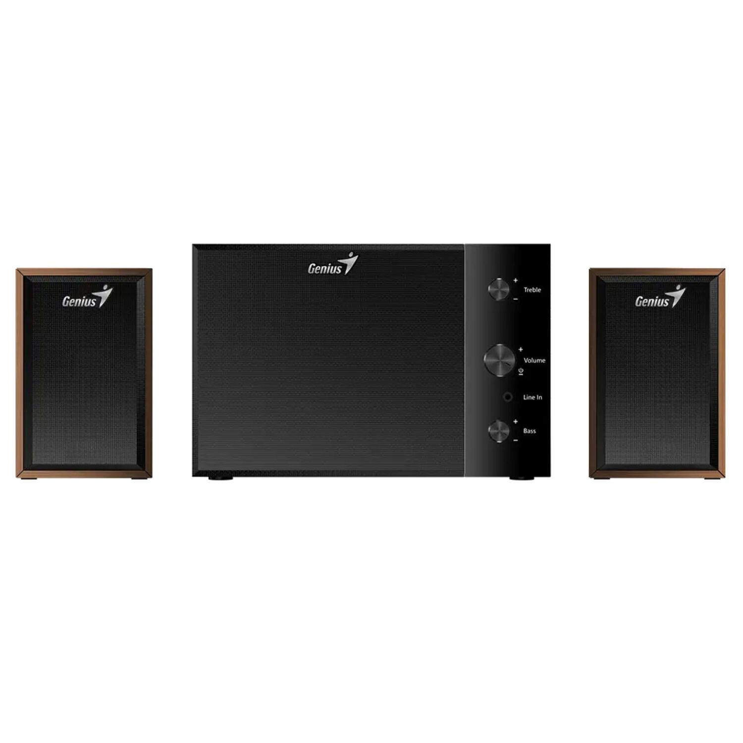 Subwoofer Multimedia Audio Stereo 2.1 Aux In 3.5mm Sw-350 image number 3.0