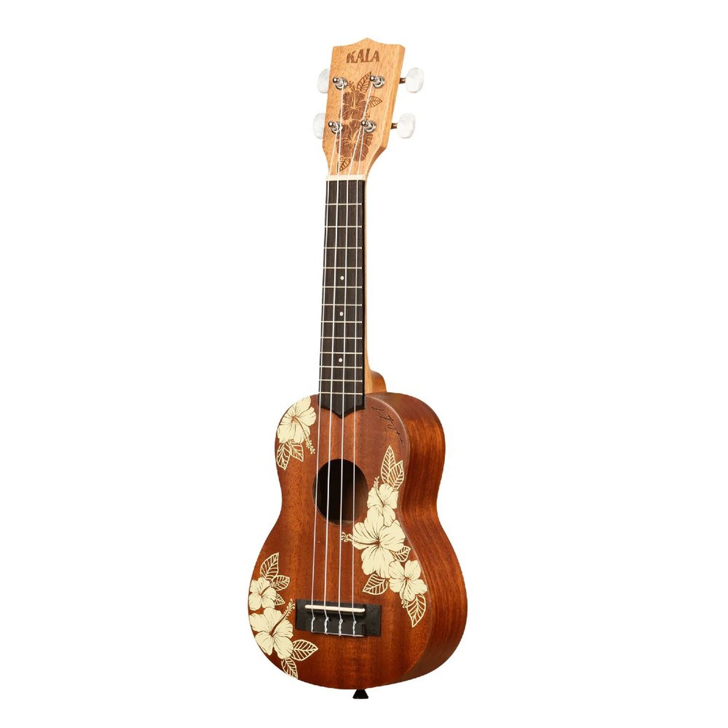 Ukulele Soprano Hibiscus Mahogany Ka-hibiscus-s Kala image number 2.0