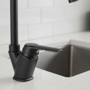 Monomando Grifo Llave Lavaplatos Fregadero M&oacute;dena Stretto Color Cromo