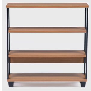 Mesa De Arrimo Roca Yulton 4 Repisas Canela-negro