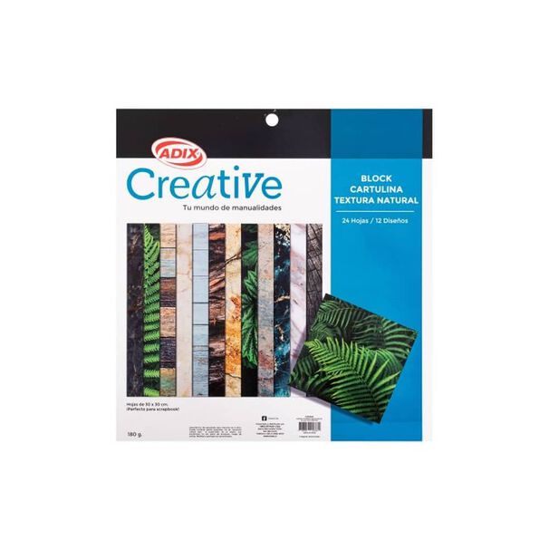 Block Papel Texturas Naturales