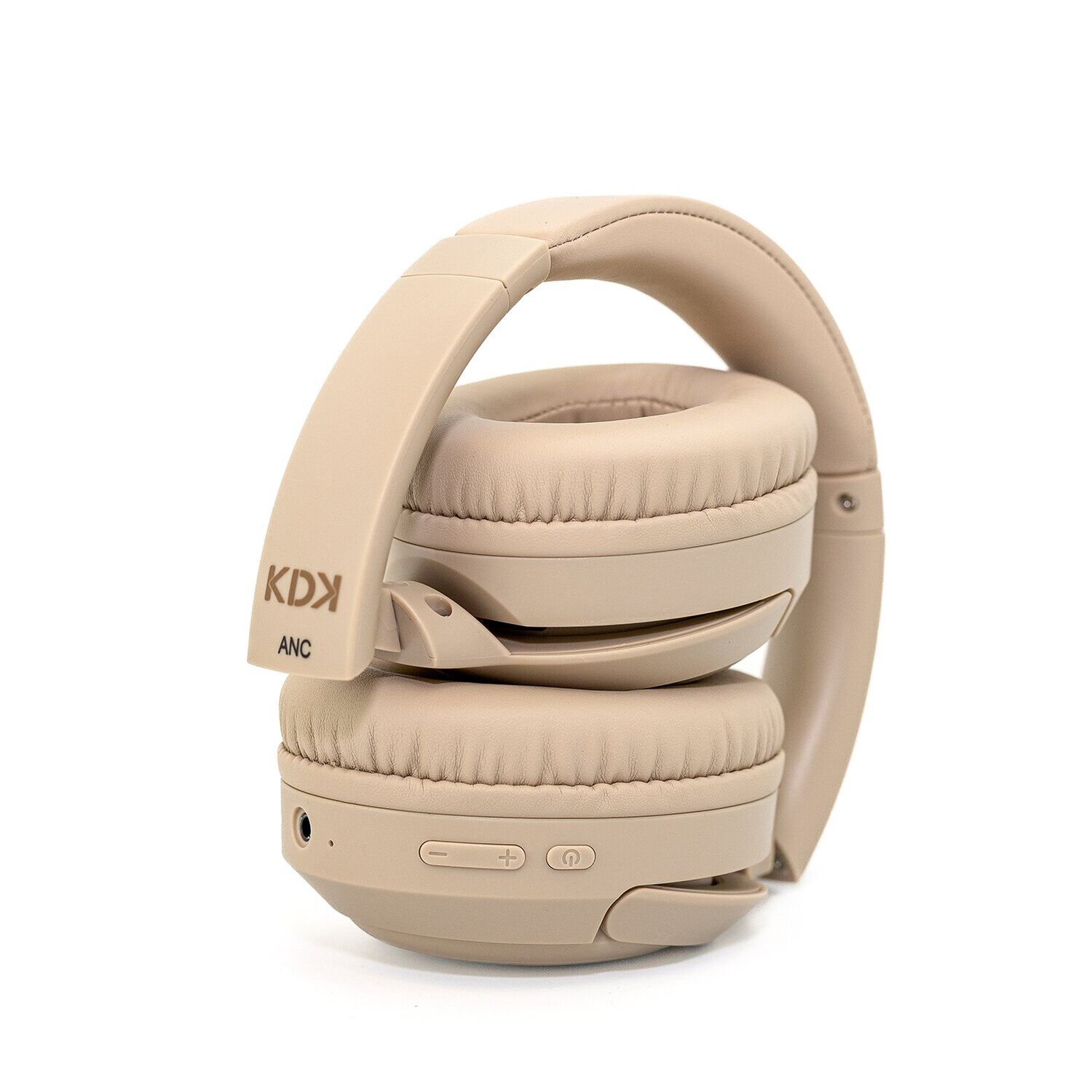 Audifonos Inal&aacute;mbrico Bluetooth Kdk Zen Beige 50hrs image number 1.0
