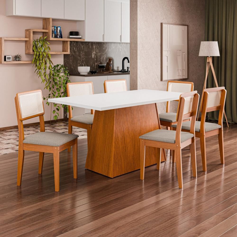 Juego De Comedor Exit Trento / 6 Sillas image number 5.0