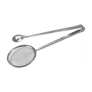 Pinzas Con Colador Para Frituras De Acero