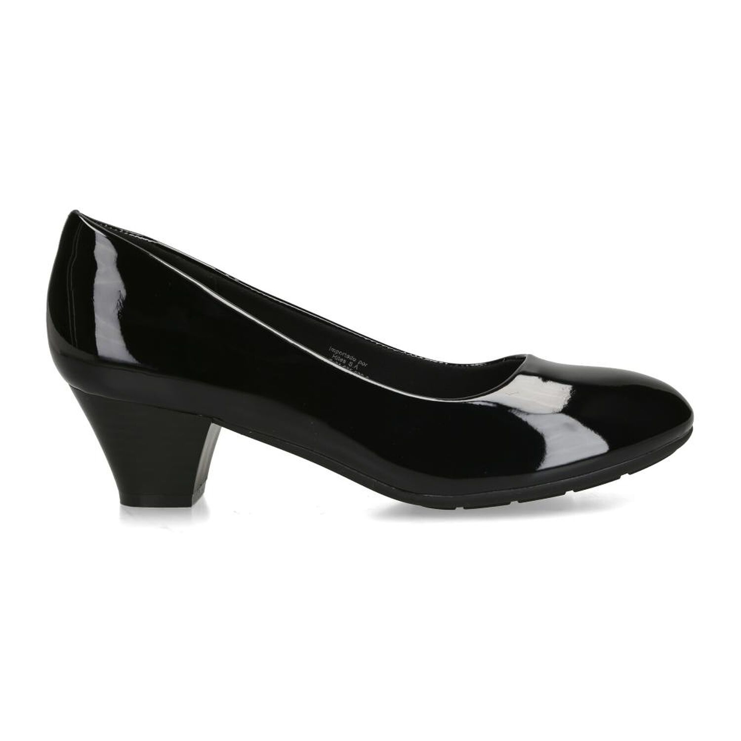 Zapato Con Taco Mujer Geeps Black image number 2.0