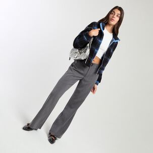 Polerón Chiporro Estampado Regular Cuello Alto Mujer Rolly Go