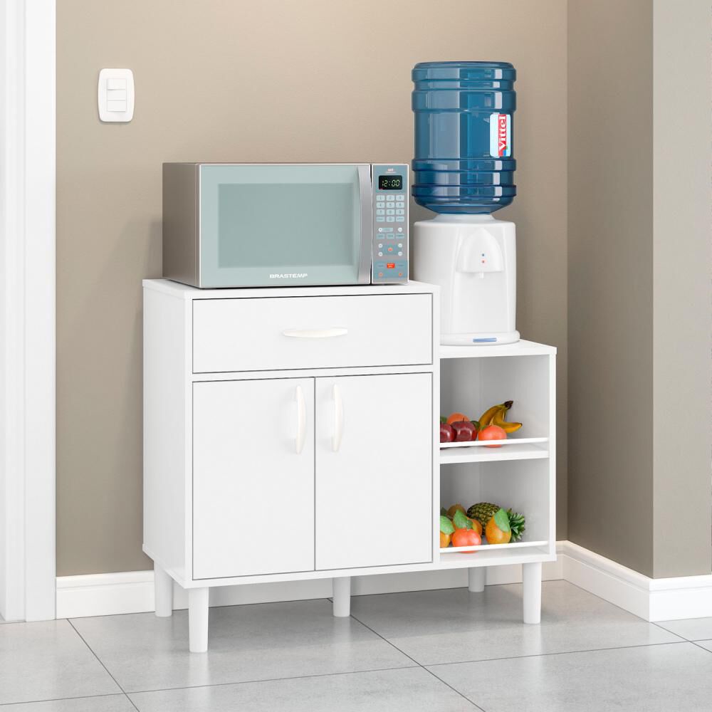 Mueble De Cocina Cocina Microondas Vekkahome Montauri image number 7.0