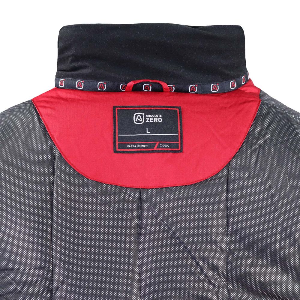 Parka Hombre Rojo/negro Z-0500 N image number 5.0