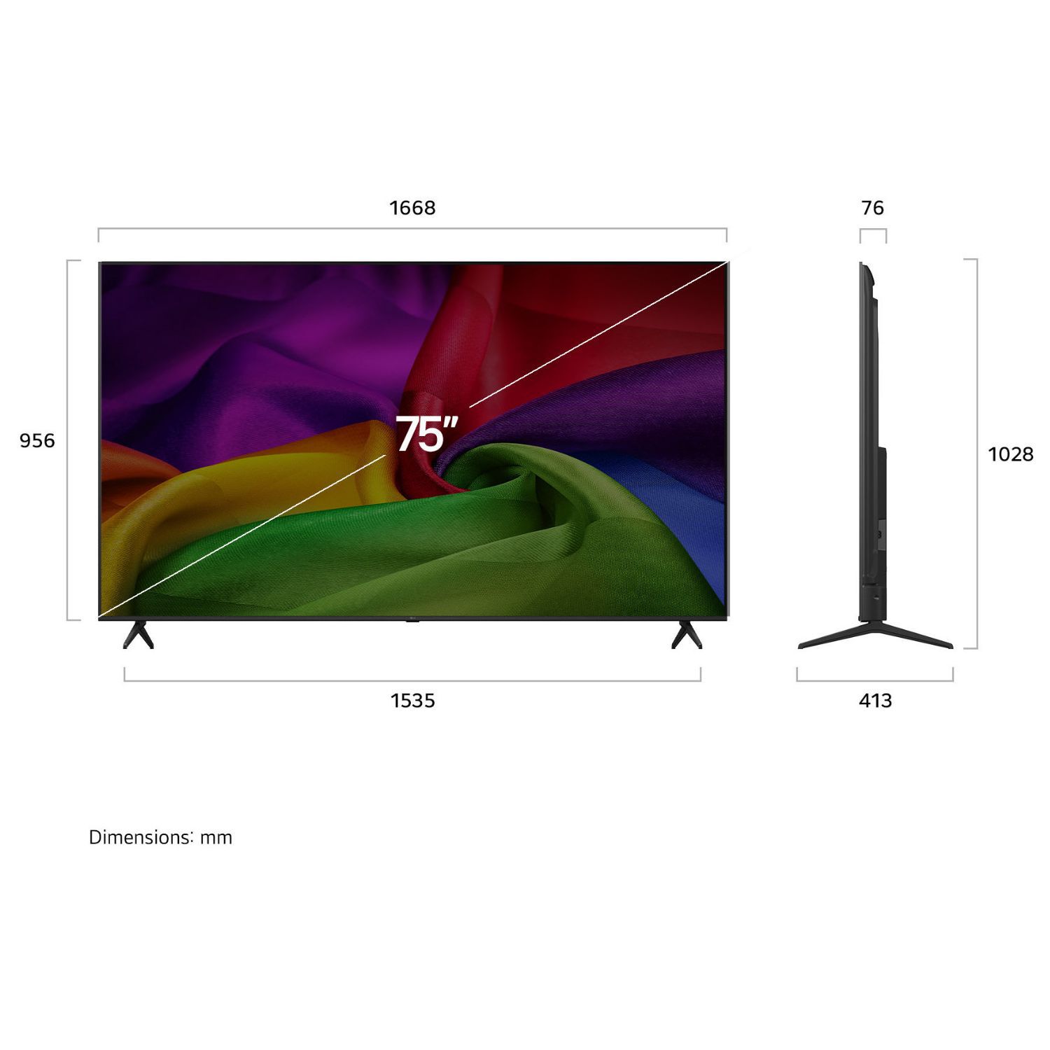 Led 75" LG 75NU800BPSB / Ultra HD 4K / Smart TV image number 1.0