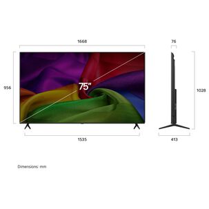Led 75" LG 75NU800BPSB / Ultra HD 4K / Smart TV