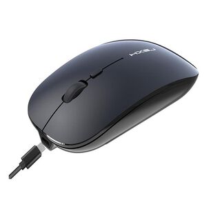 Mouse Raton Recargable Usb Silencioso Dpi Inal&aacute;mbrico 2,4ghz Y Optico Pc Notebook Bt Ergon&oacute;mico)