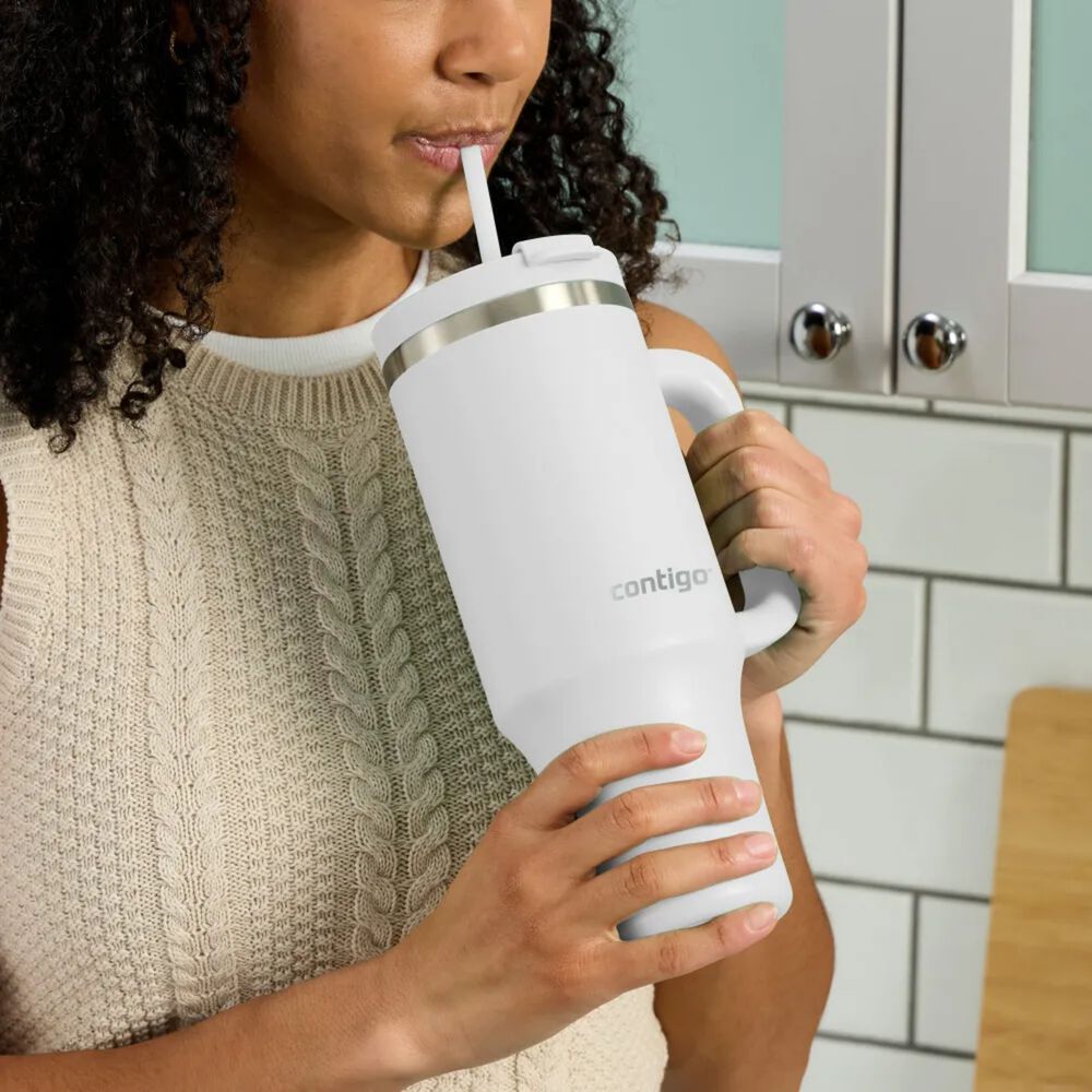 Vaso Tumbler Contigo Streeterville 1182 Ml Frio Blanco image number 5.0