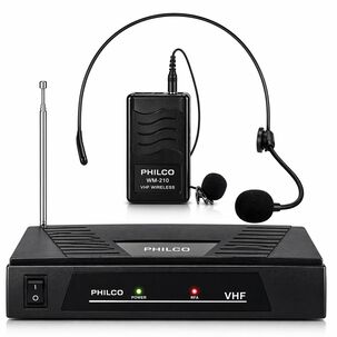 Kit Micr&oacute;fonos Inal&aacute;mbricos De Cintillo & Solapa Philco M210