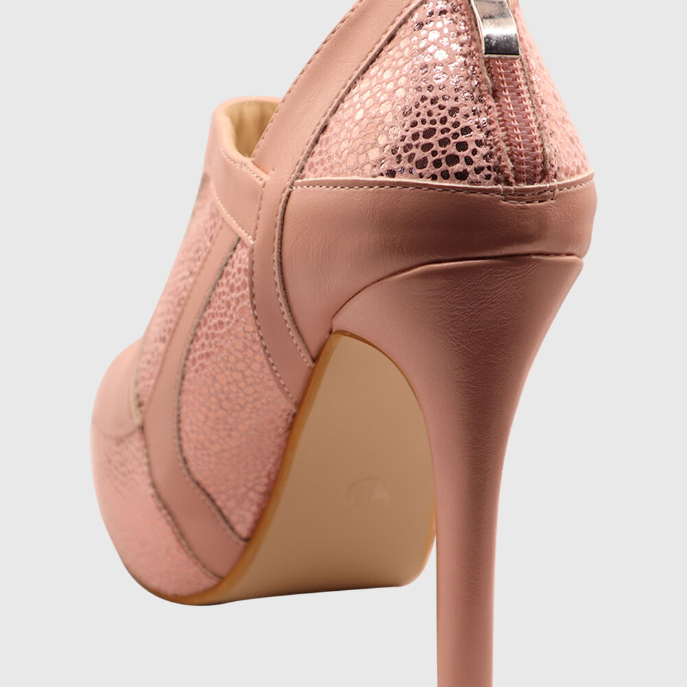 Botin Taco Aguja Rosado image number 4.0