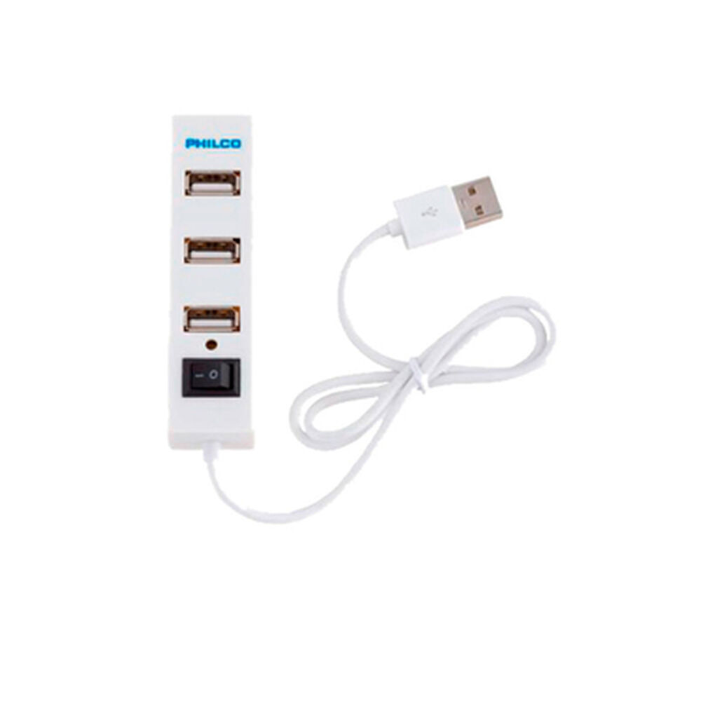 Mini 2.0 Hub Philco 4 Puertos Usb image number 0.0