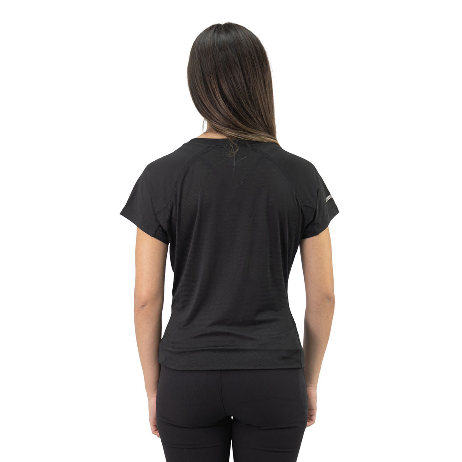 Polera Dry Fit Hw Spx Manga Corta Mujer Black image number 3.0