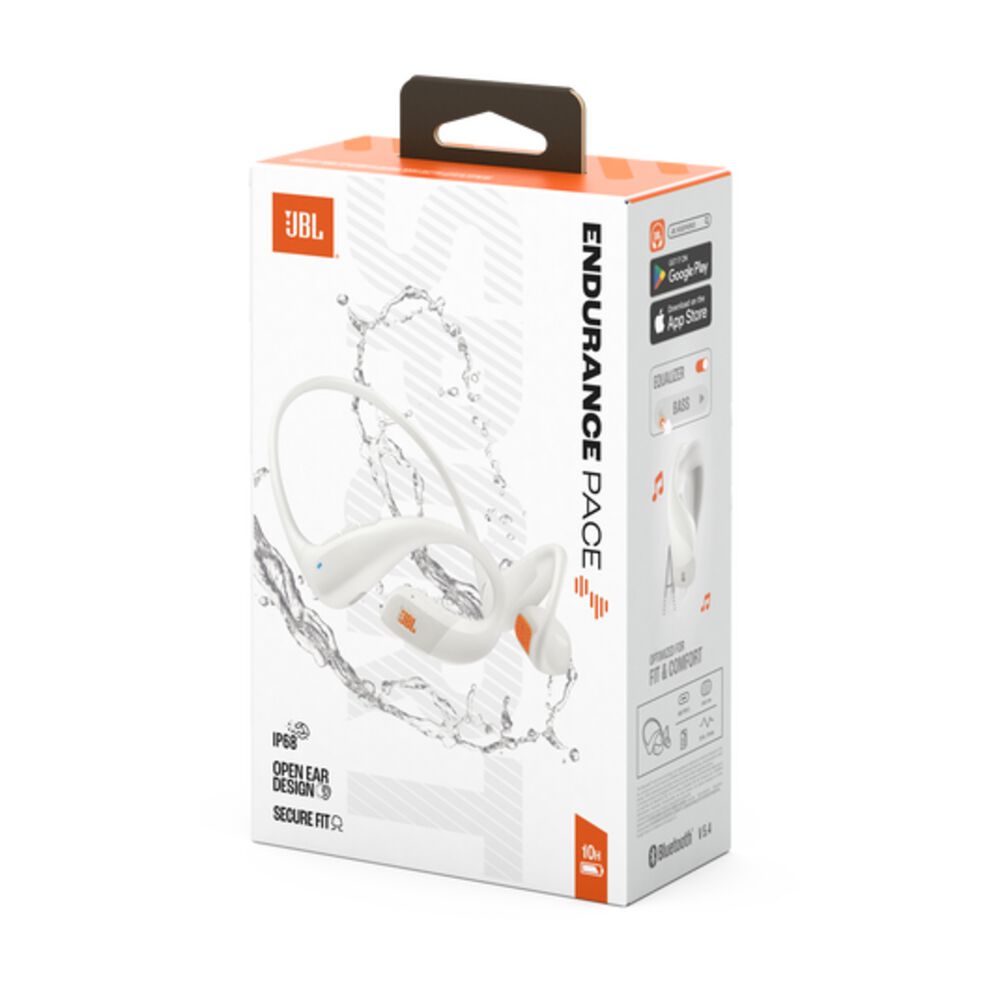 Aud&iacute;fonos Sport Jbl Endurance Pace Bluetooth 5.4 Ip68 Blanco image number 9.0