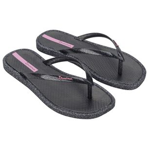 Sandalia Mujer Negro/glitter Edge Solar Glow Ipanema