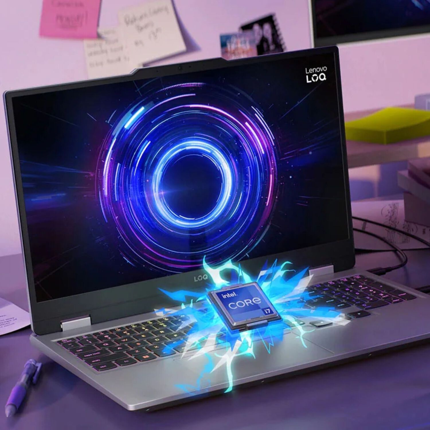 Notebook Lenovo Gamer Loq Gen10 Intel Core I5 16gb Ram 512gb Ssd Nvidia Rtx 5060 15" image number 5.0