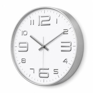 Reloj De Pared Xl 30cm De 3 Agujas Con Movimiento De Quarzo