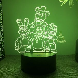 Lámpara Freddy Cinco Noches Harem Fnaf 3d