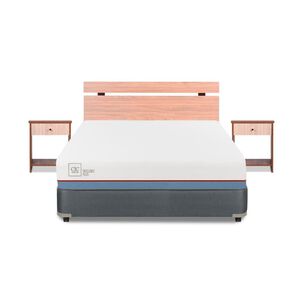 Cama Americana Cic Excellence / Full / Base Normal + Set De Maderas