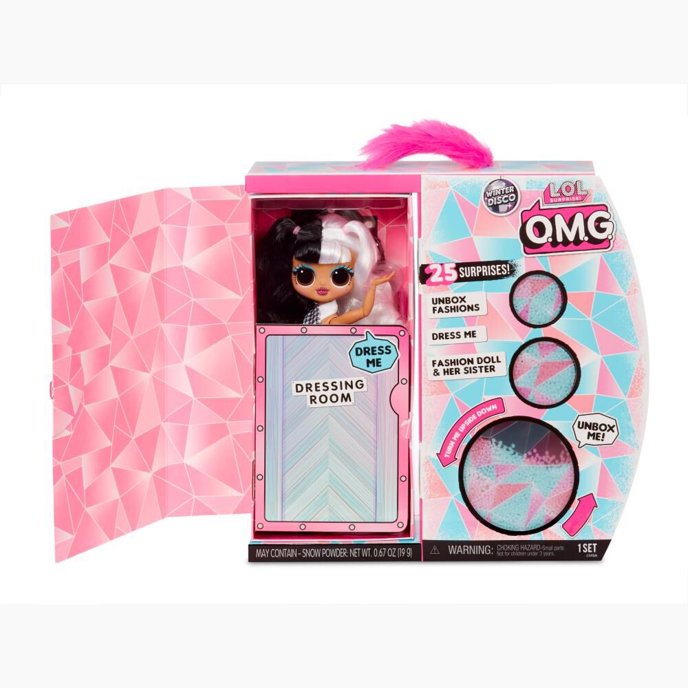 Mini Mu&ntilde;eca L.O.L Omg Mu&ntilde;eca De Invierno Con Hermana Dollie image number 1.0