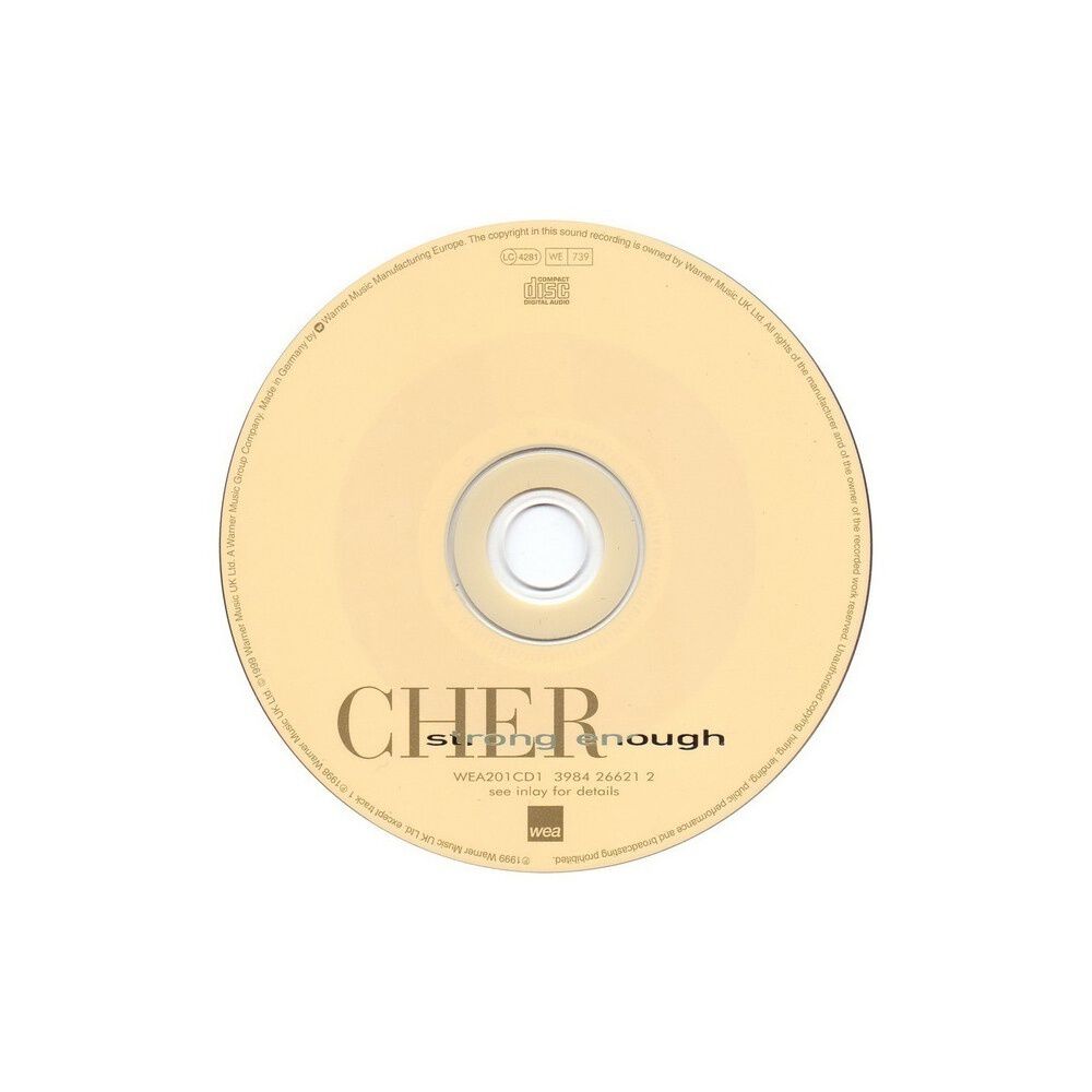 Cher - Strong Enough | Cd Single Usado image number 2.0