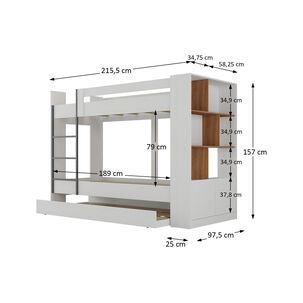 Camarote Di Poretti Con Cama Auxiliar
