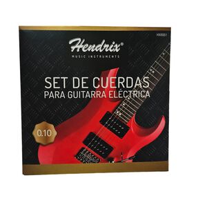 Set De Cuerdas Para Guitarra Eléctrica Calibre 0.10 Hendrix
