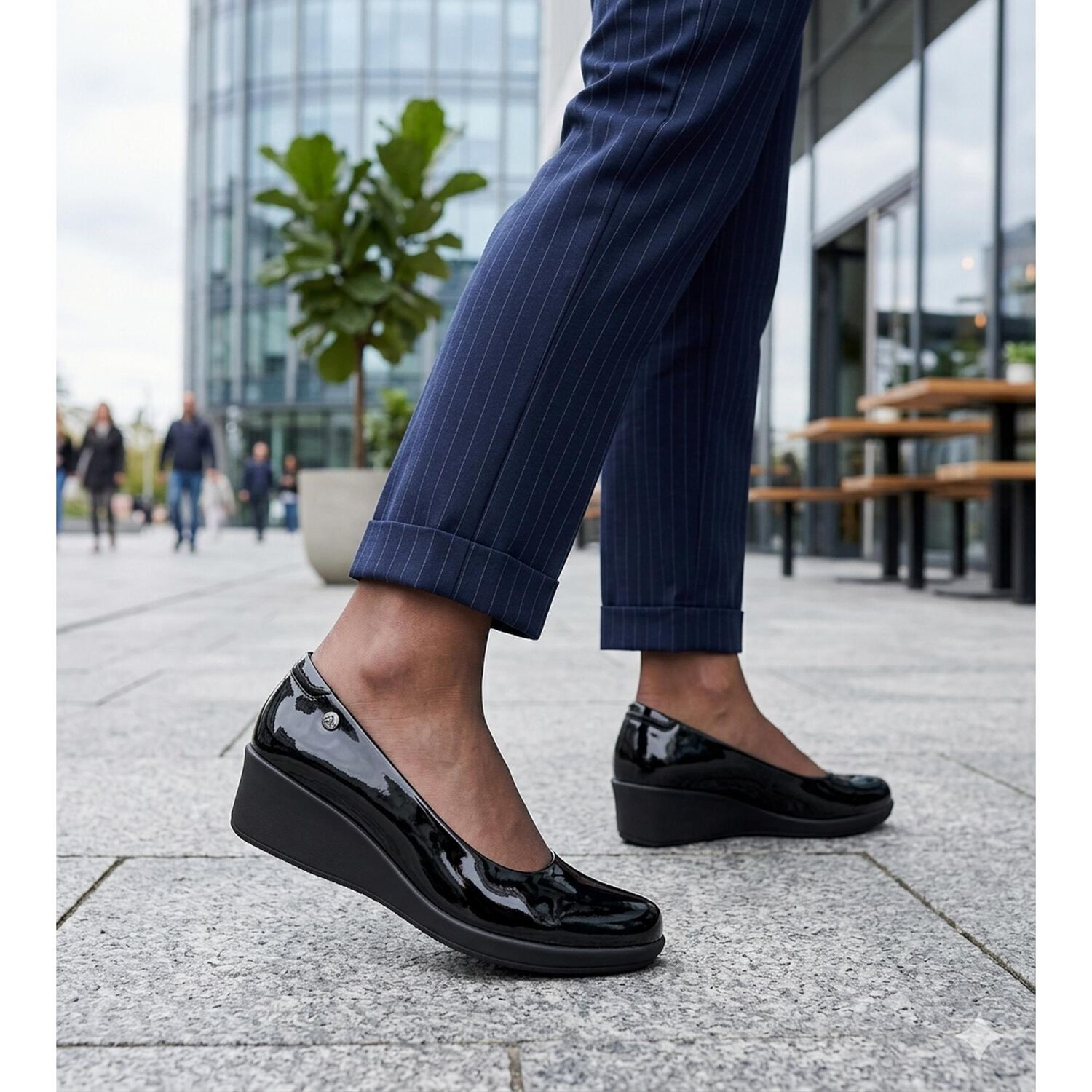 Zapato Boum Negro Charol Alquimia image number 4.0