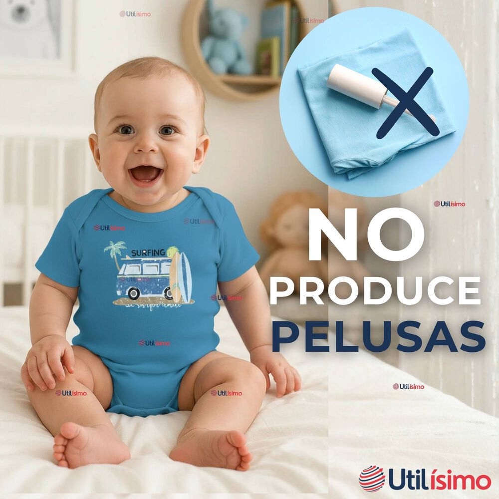 Pack 5 Bodys Ni&ntilde;o Manga Corta Tedmimak 100% Algod&oacute;n Baby On Board image number 9.0