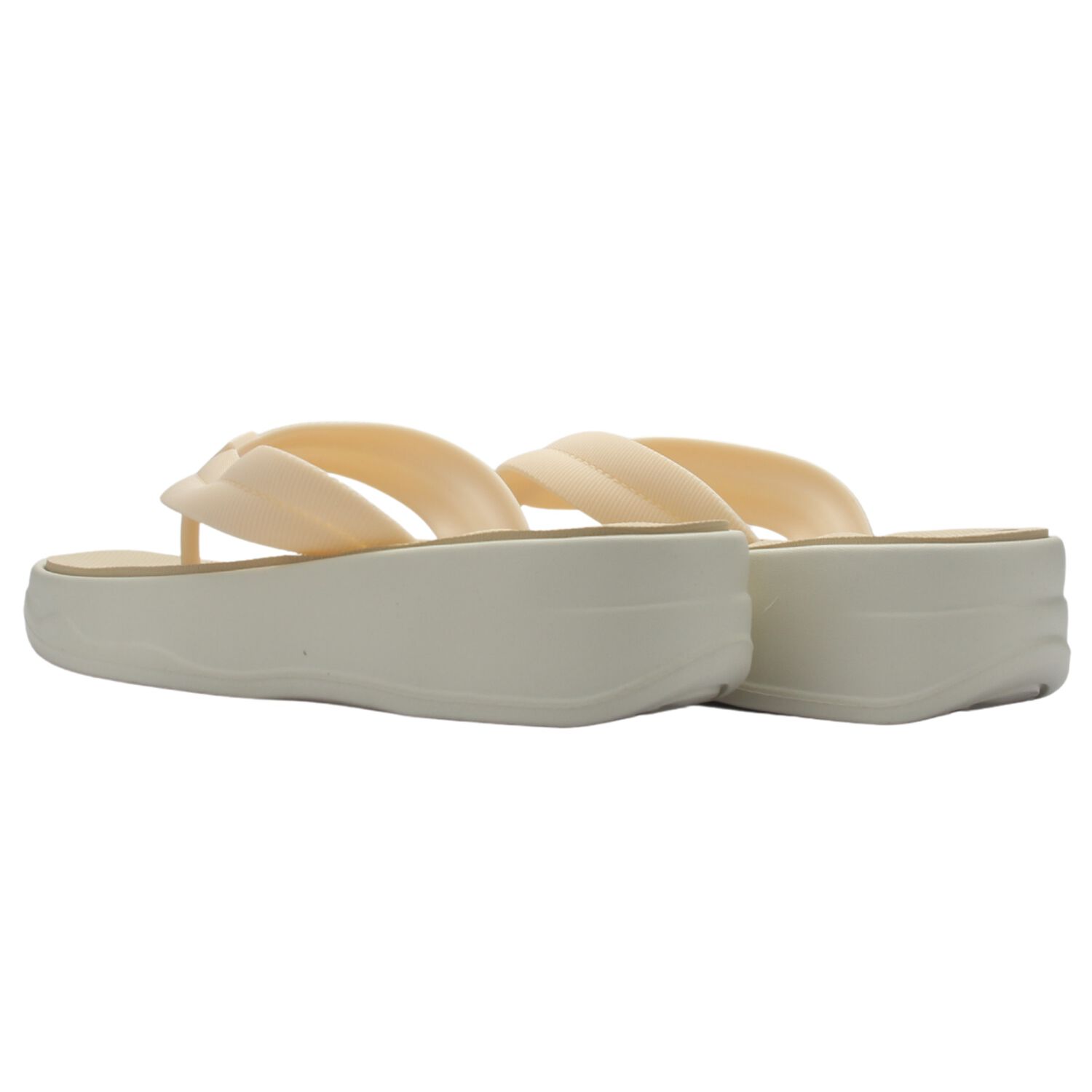 Sandalia Mujer Casual Beige Funway Beach-49 image number 5.0