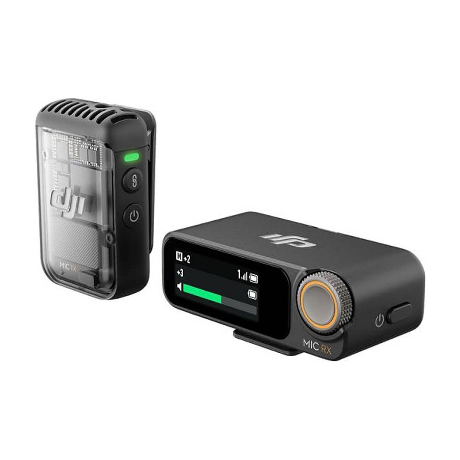 Dji Mic 2 (1 Tx + 1 Rx) Micr&oacute;fono Con Transmisor - Black image number 2.0