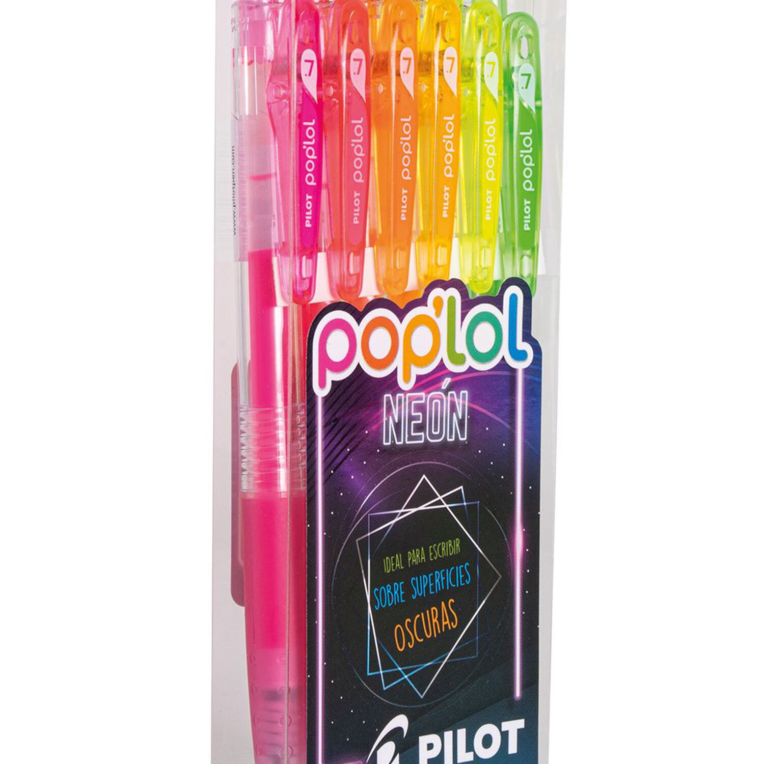 Pop'lol 6 Colores Ne&oacute;n image number 1.0